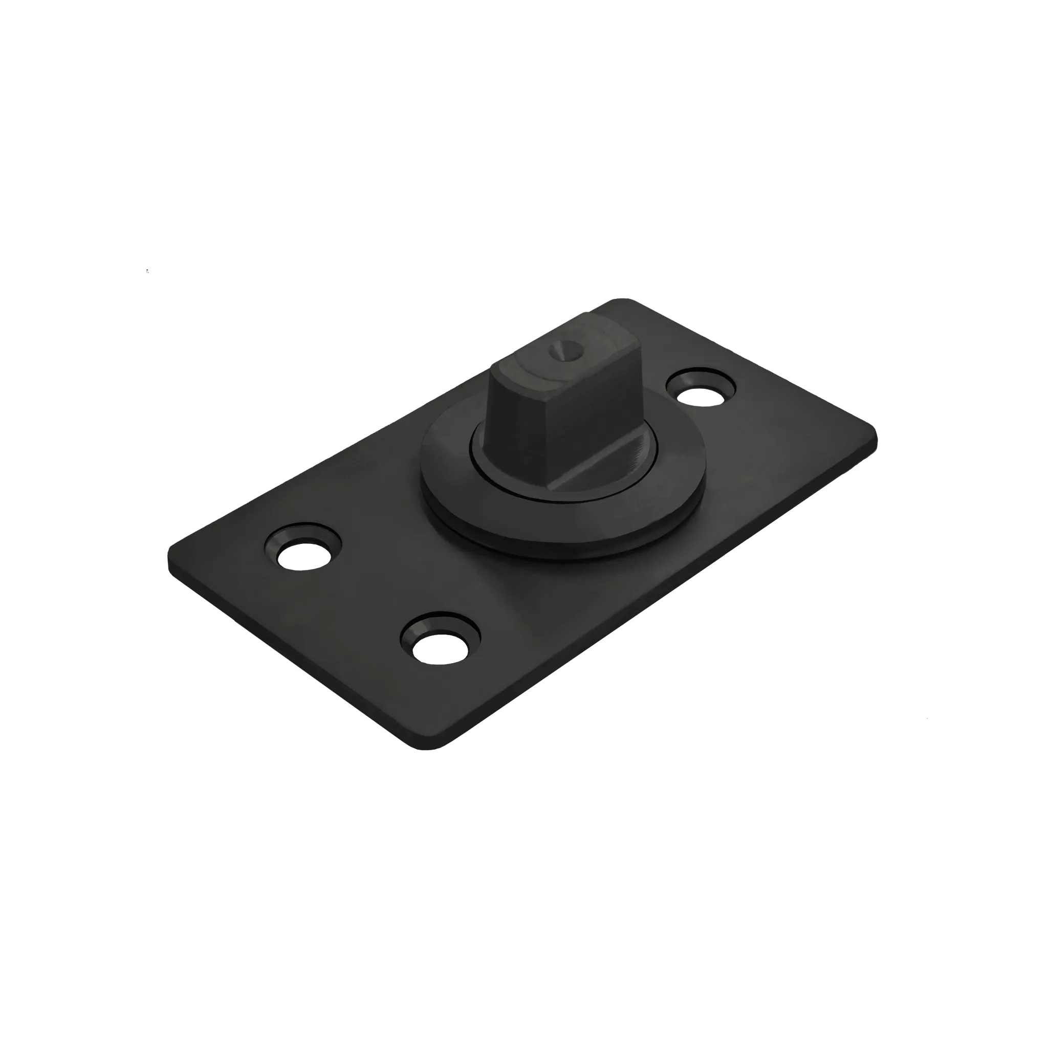 Patch Pivot (PPIV Series) - Bottom Free-Swinging Pivot for Floor Mount (BS, MBL, PS, SB) [PPIV402/6607]