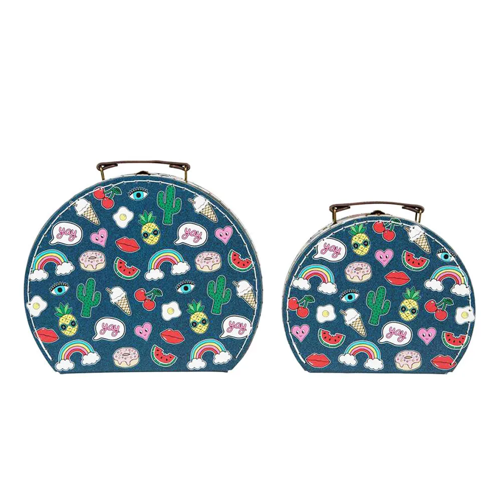 Patches Suitcases