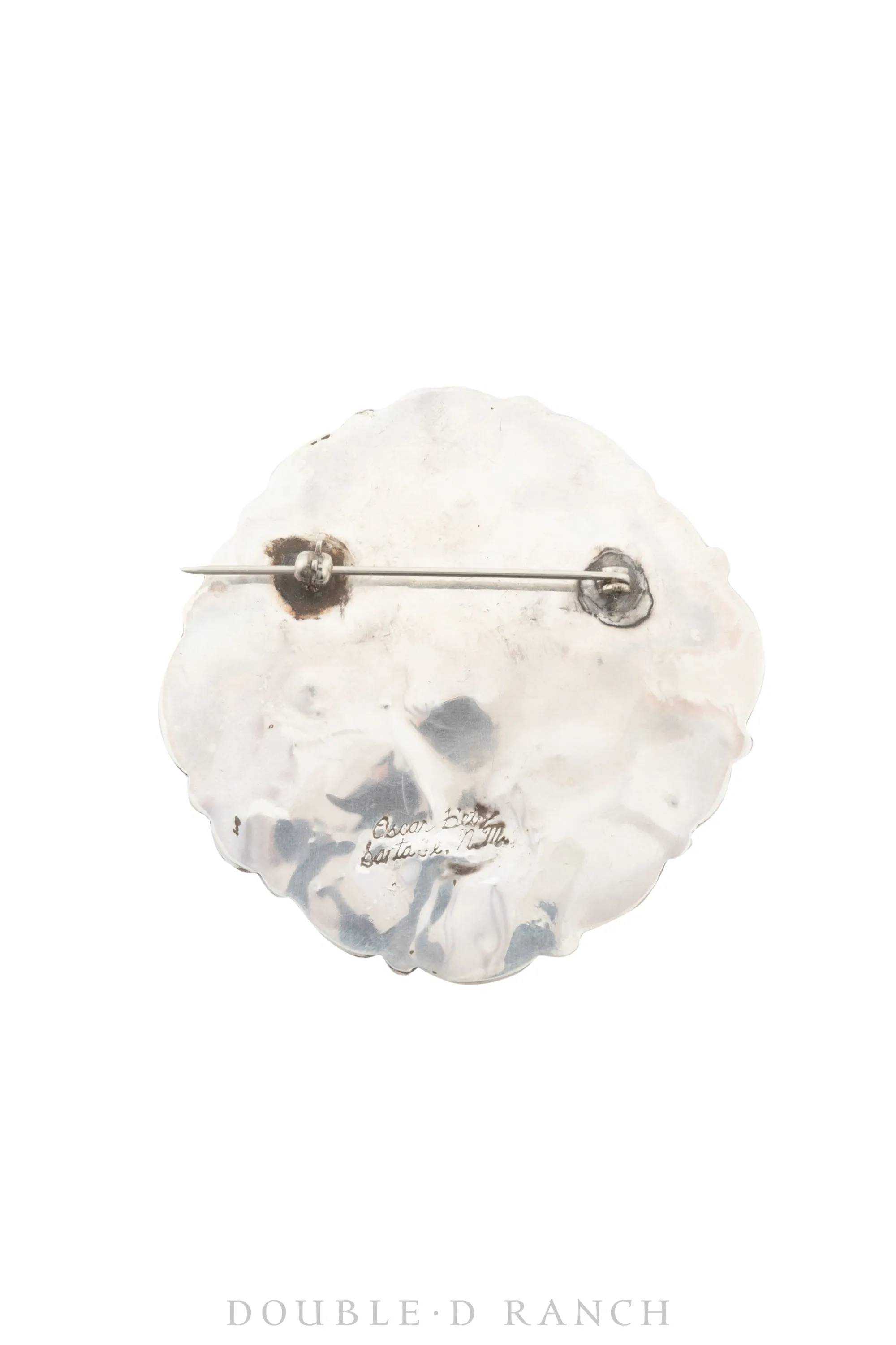 Pin, Oscar Betz, Cluster, Multi Stone, Hallmark, 930