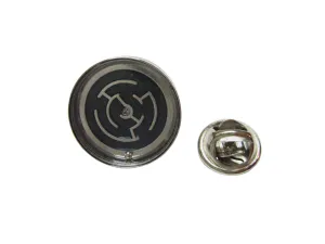 Playful Maze Lapel Pin