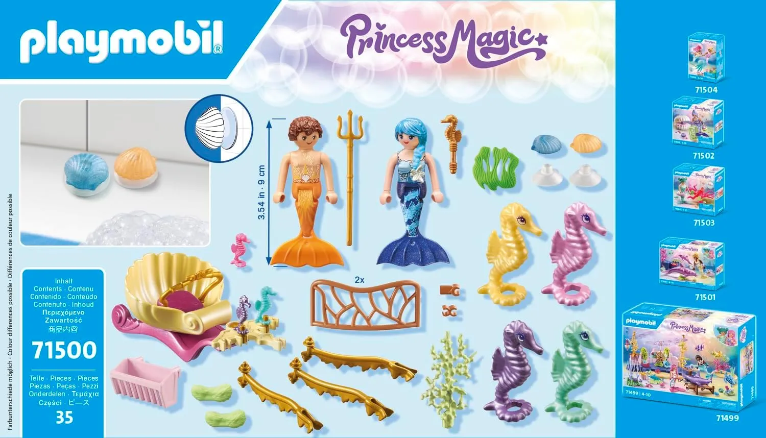 Playmobil Mermaid Seahorse Carriage (71500)