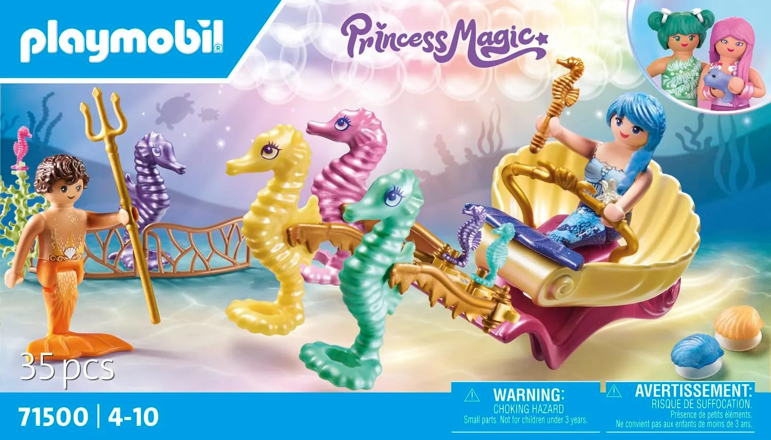 Playmobil Mermaid Seahorse Carriage (71500)