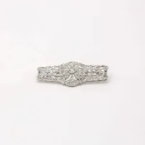 Pre-Owned Diamond Brooch