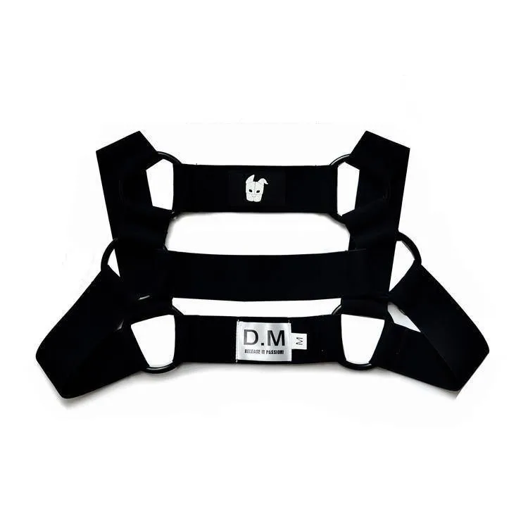 Pup Black Mens Harness