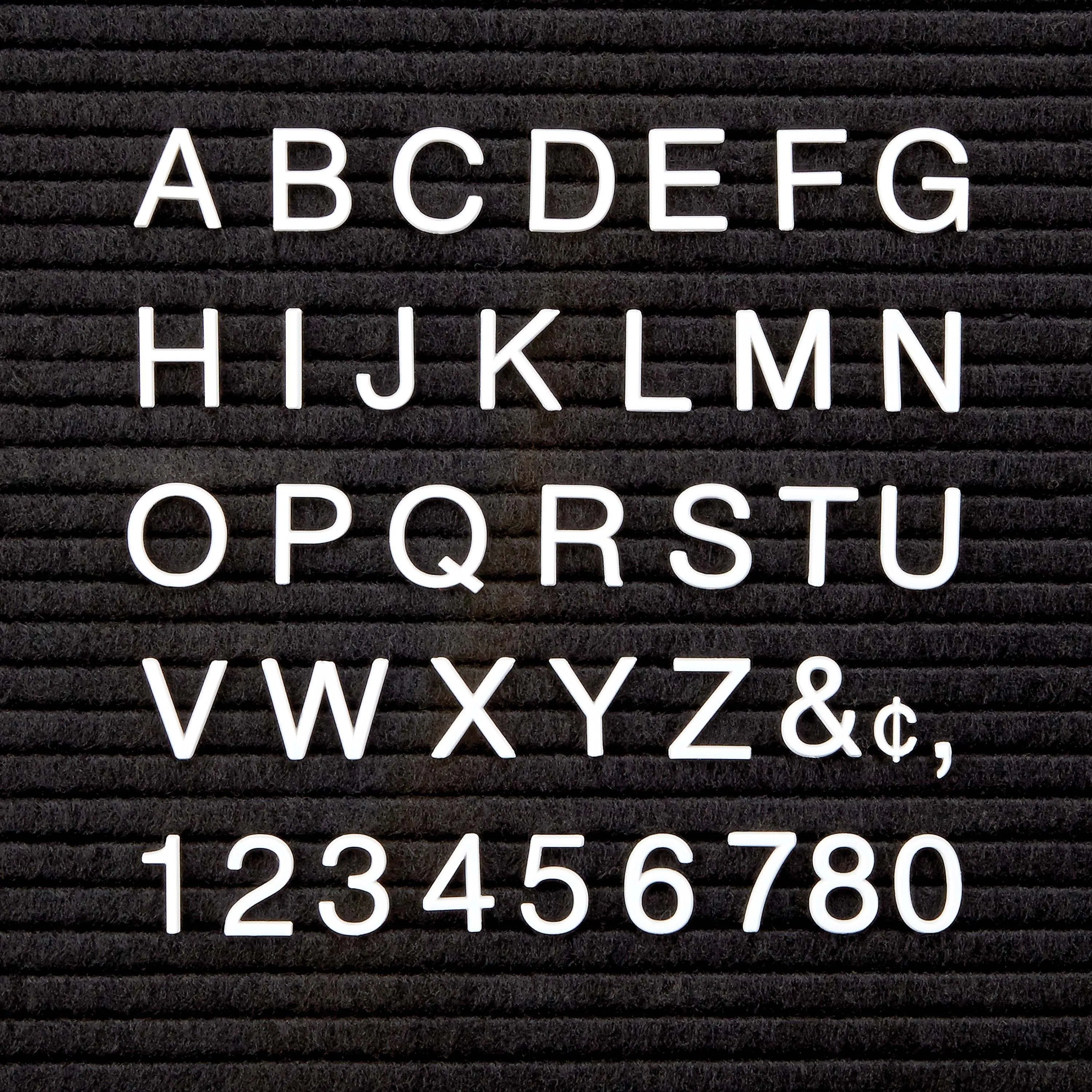 Quartet Felt Letter BoardCharacter Set