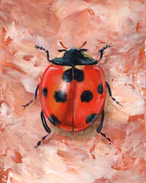 "Abundance" Ladybug Art Print