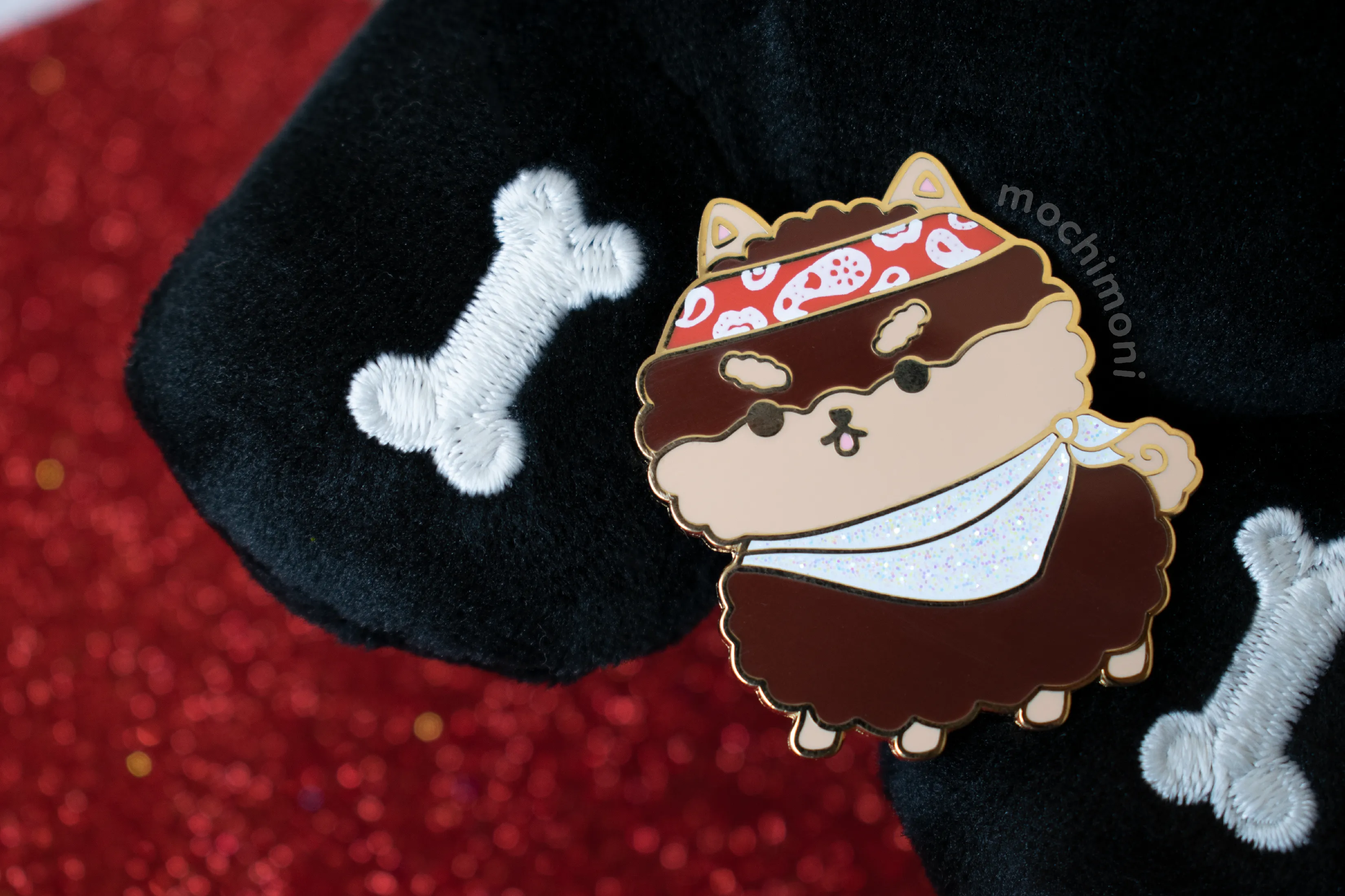 "Bandana Tannie" Enamel Pin