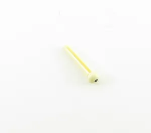 Replacement Plastic Bridge Pin - Ivory with Black Dot