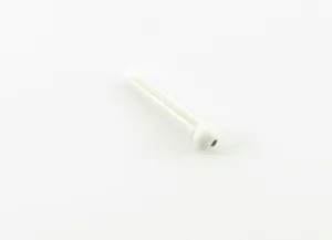 Replacement Plastic Bridge Pin - White with Black Dot