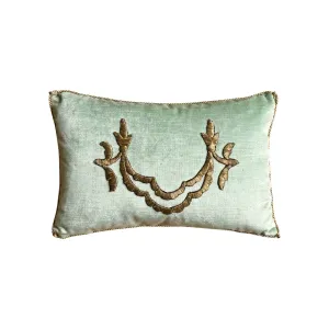 RESERVED: Antique Ottoman Empire Raised Gold Metallic Embroidery (#E021024 | 10 x 15")