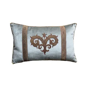 RESERVED: Vintage Turkish Gold Metallic Embroidery (#A100624 A&B | 11 1/4 z 18")