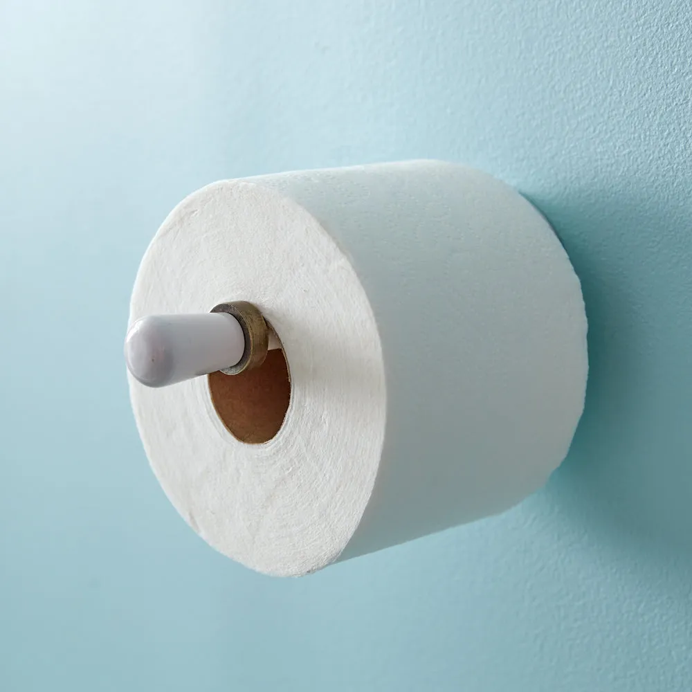 Retro Metal Toilet Paper Holder