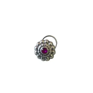 Rima Silver Nose Pin By MOHA