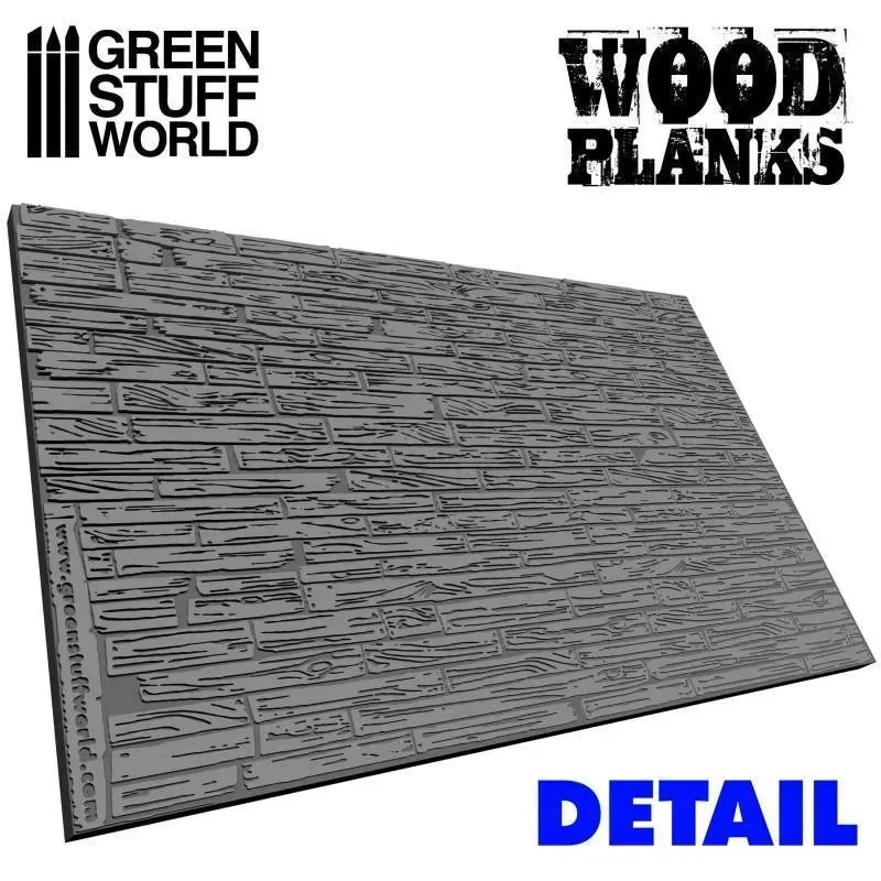 Rolling Pin - Wood Planks