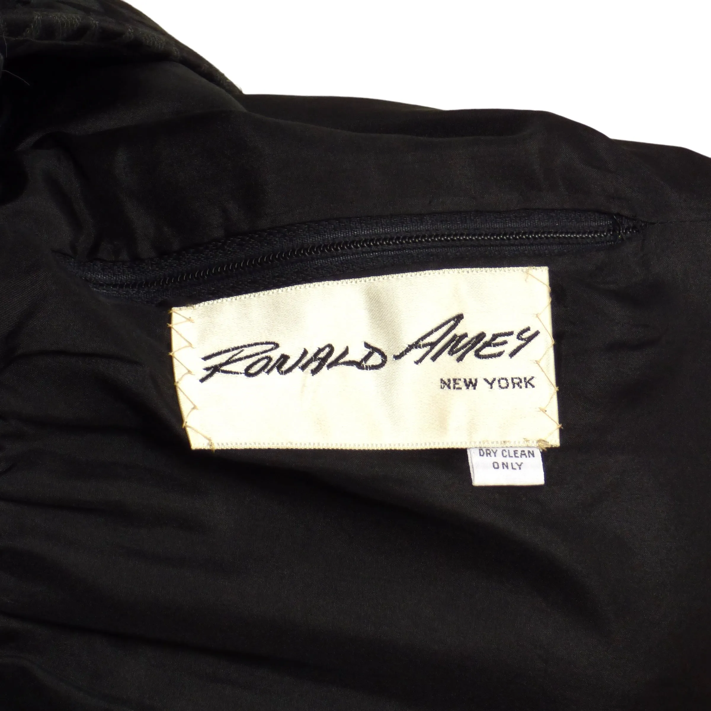 RONALD AMEY- 1960s Chevron Skirt Suit, Size-8