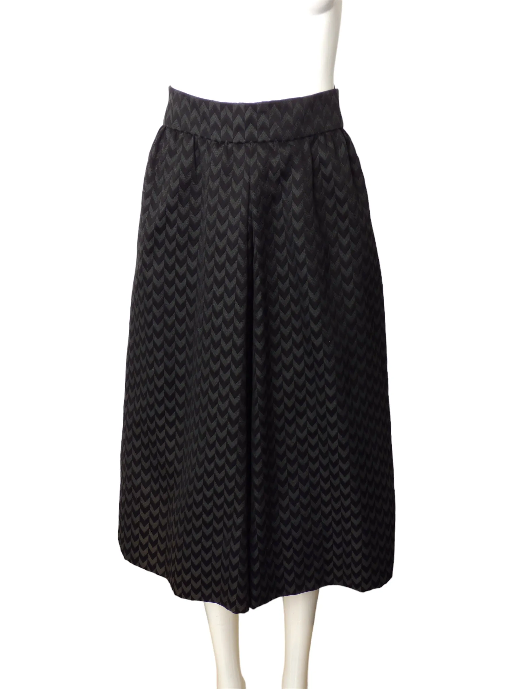RONALD AMEY- 1960s Chevron Skirt Suit, Size-8