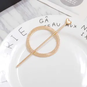 Round-Heart Style Stick Hair Accessory