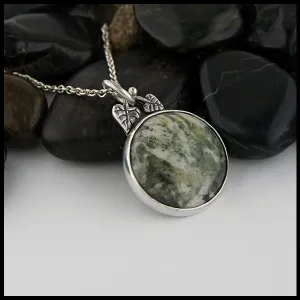 Rustic Leaf Pendant