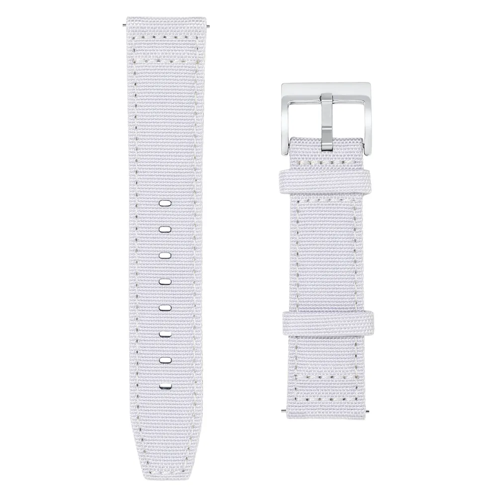 Sail Cloth & Leather Watch Strap
