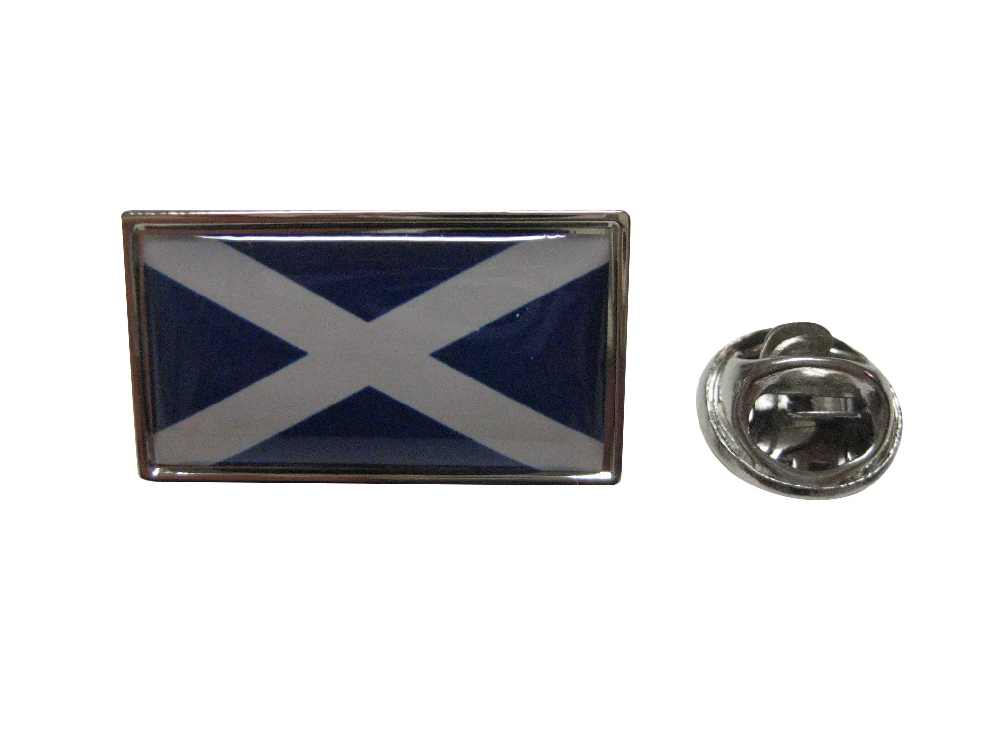 Scotland Flag Design Lapel Pin