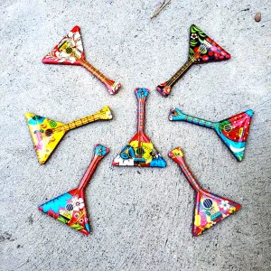 Set of 3 Balalaika Magnet in Assorted Color