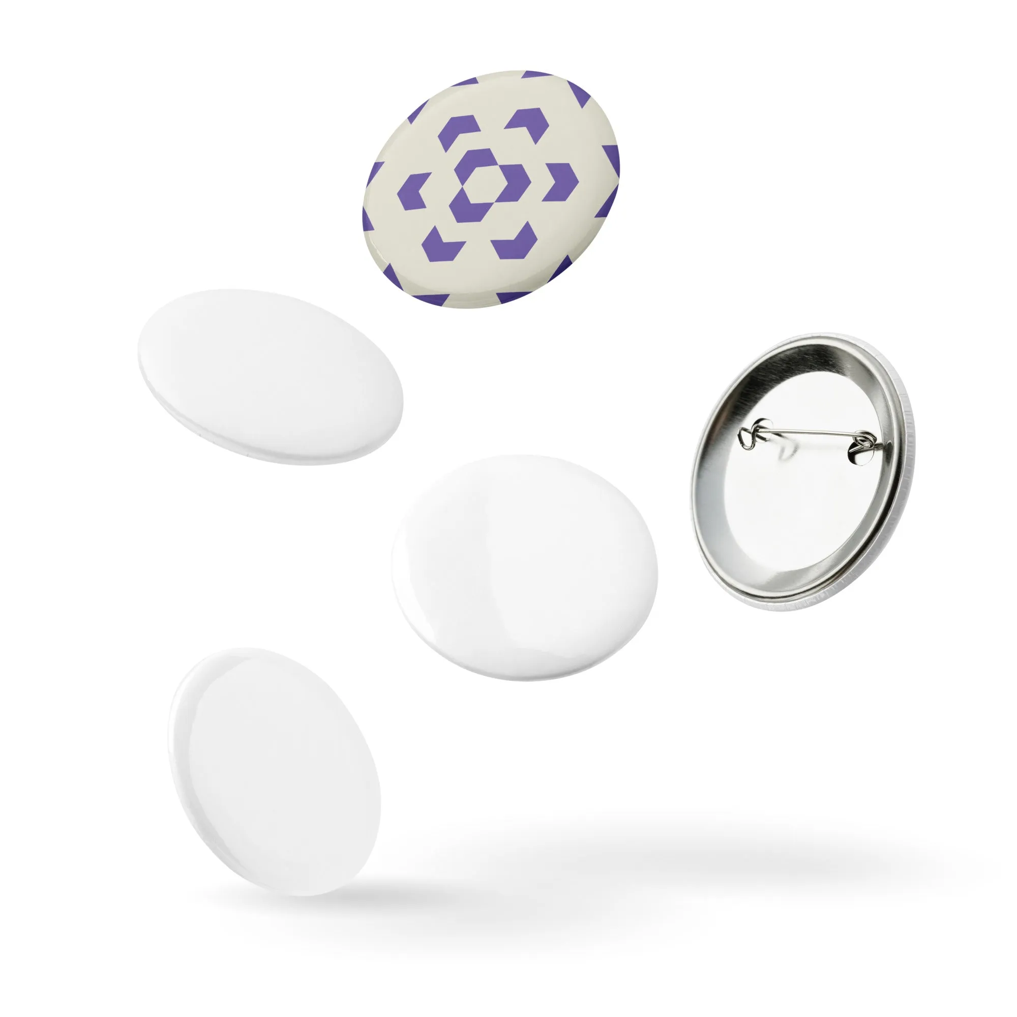 Set of Pin Buttons