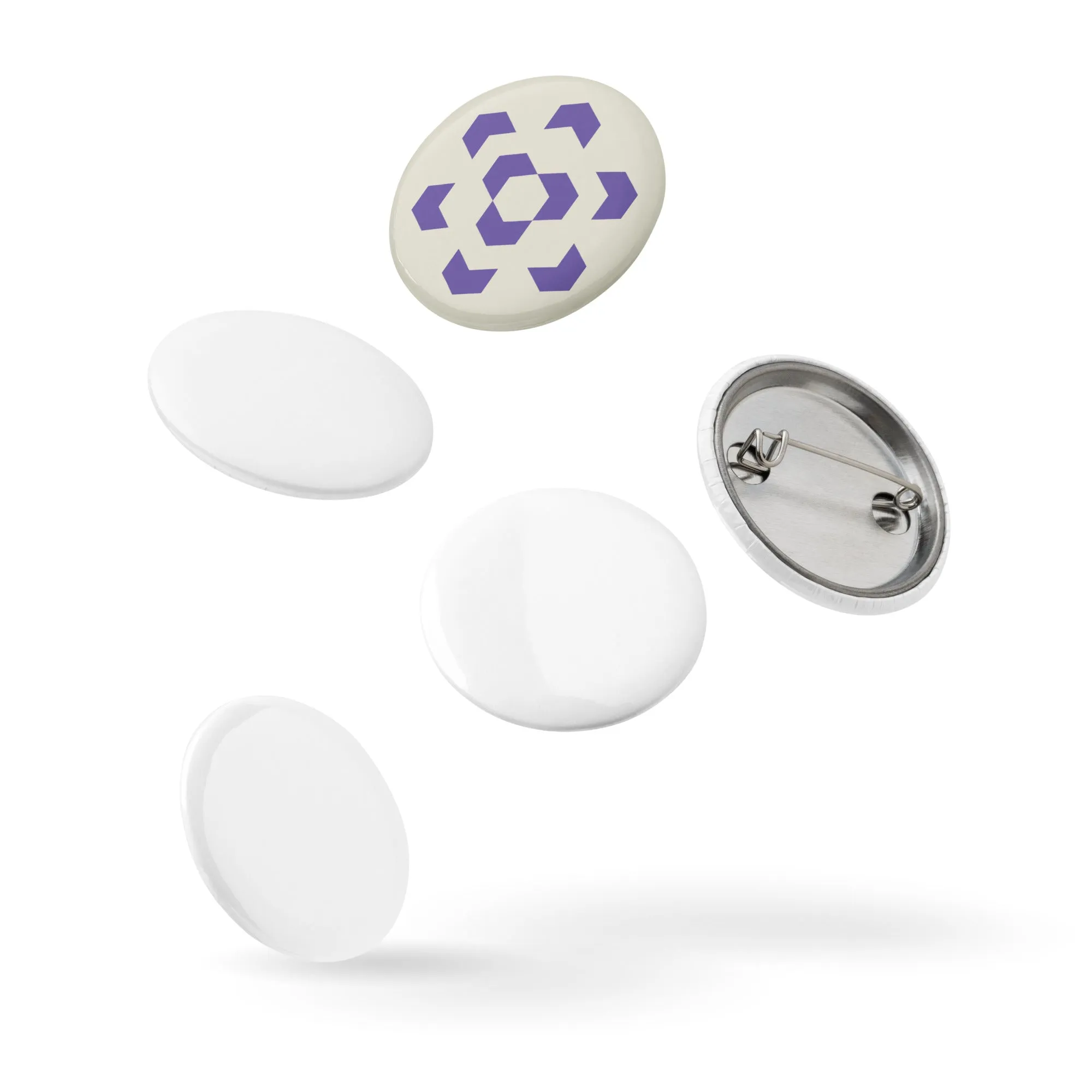 Set of Pin Buttons