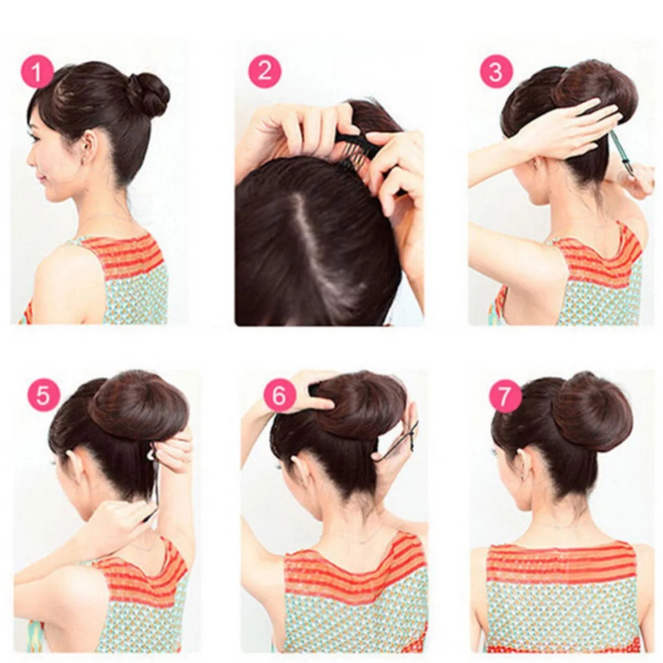 Short High Afro Puff Drawstring Ponytail