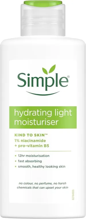Simple Kind to Skin Hydrating Light Moisturiser 125ml