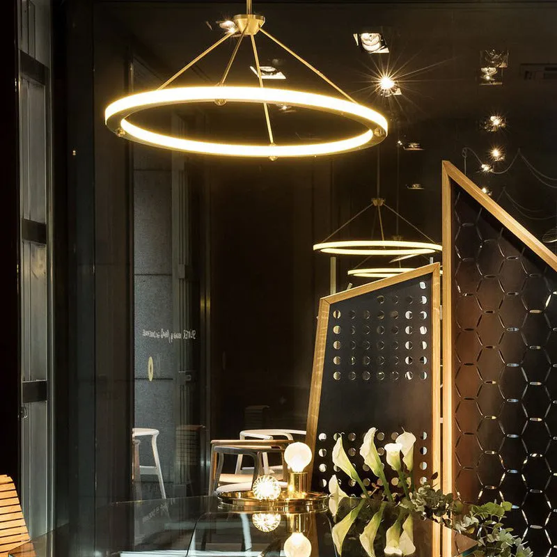 Simple Ring Pendant Lamp