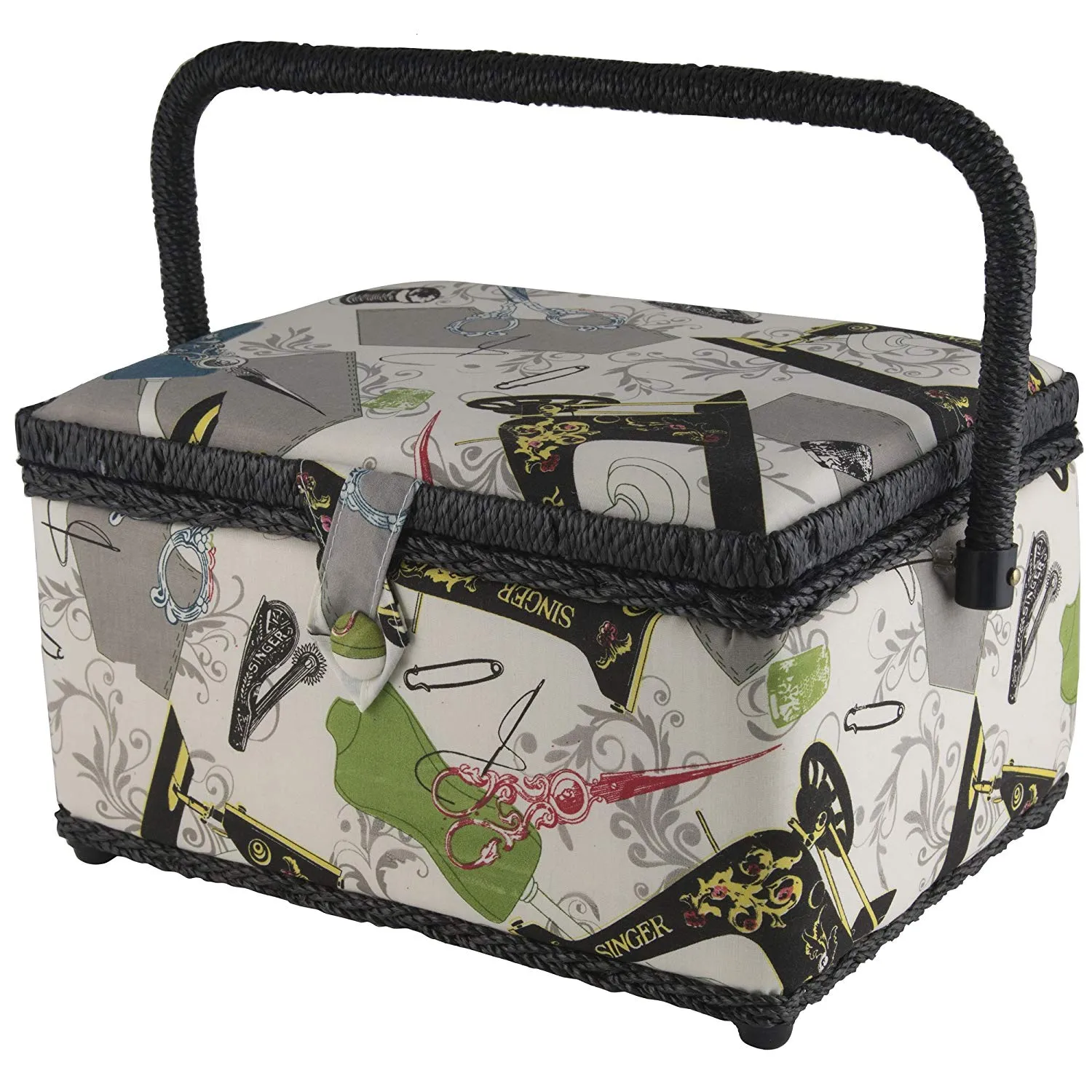 SINGER 07271 Basket with Sewing Notions Kit & Removable Tray