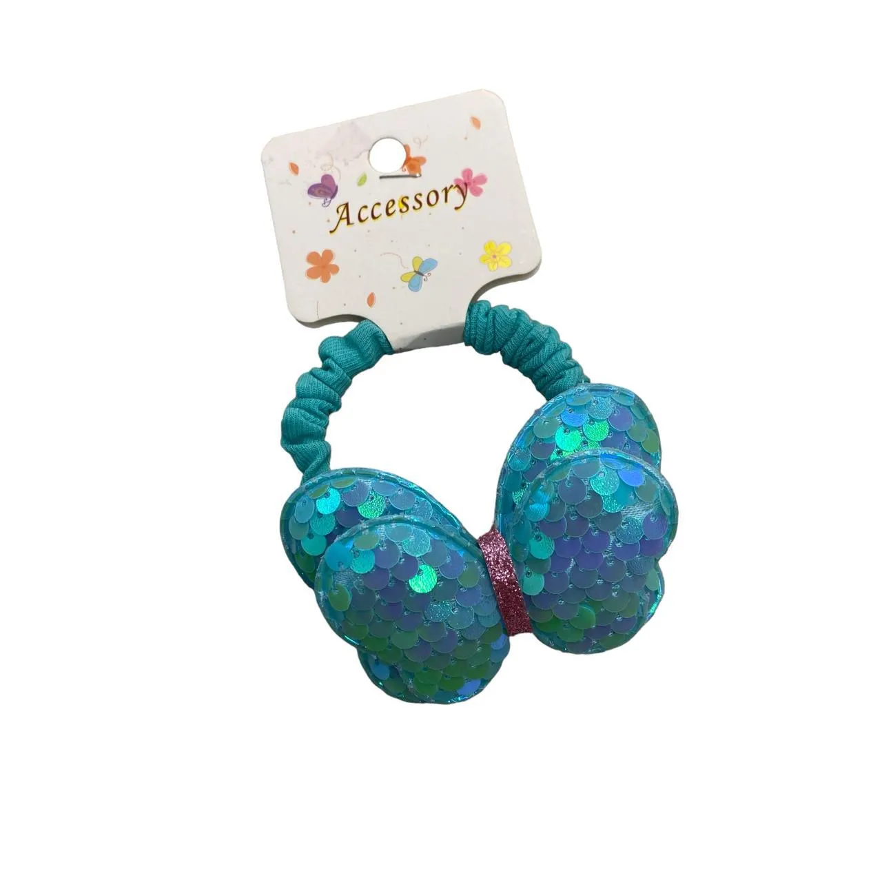 Sparkly Bow Hair Ties