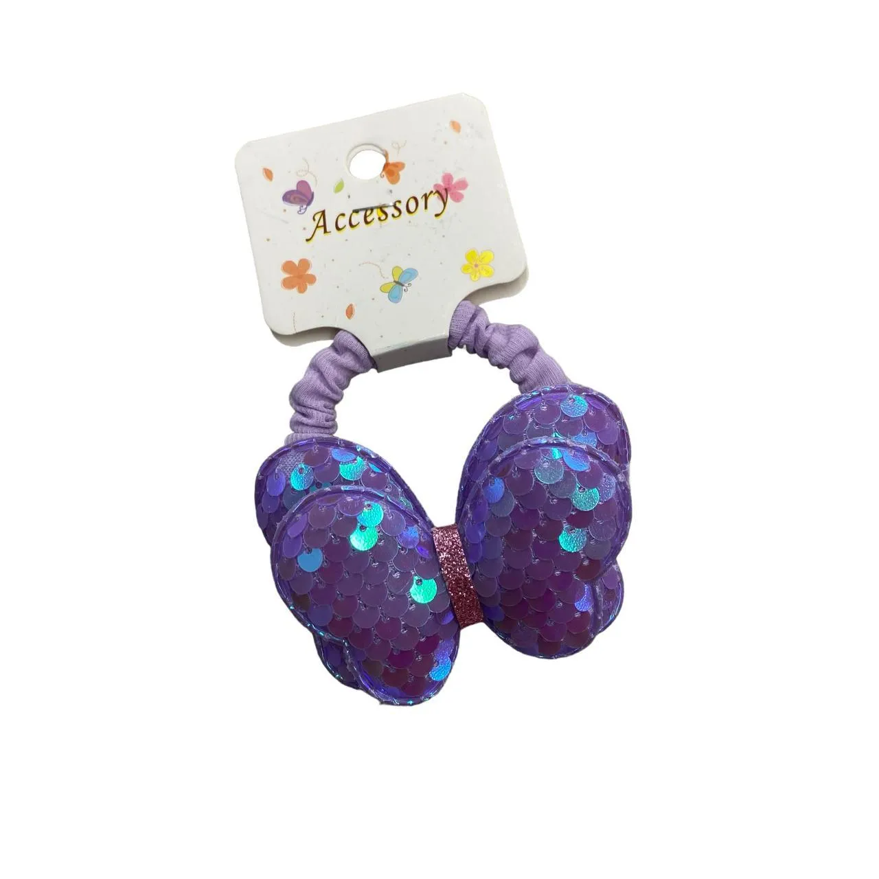 Sparkly Bow Hair Ties