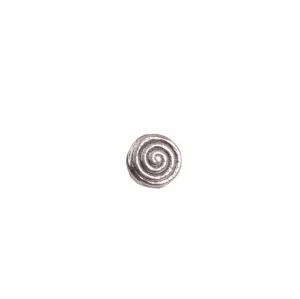Spiral Silver Nose Pin - Pierced by MOHA