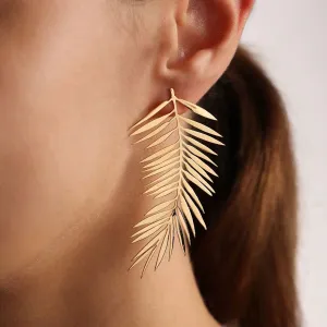 Statement Leaf Earrings