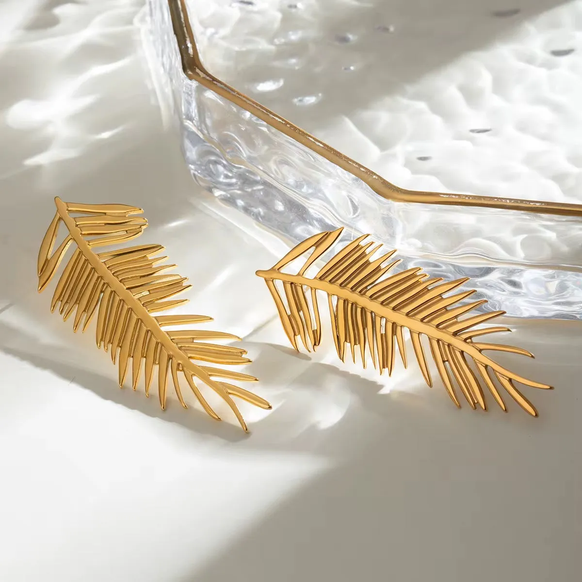 Statement Leaf Earrings
