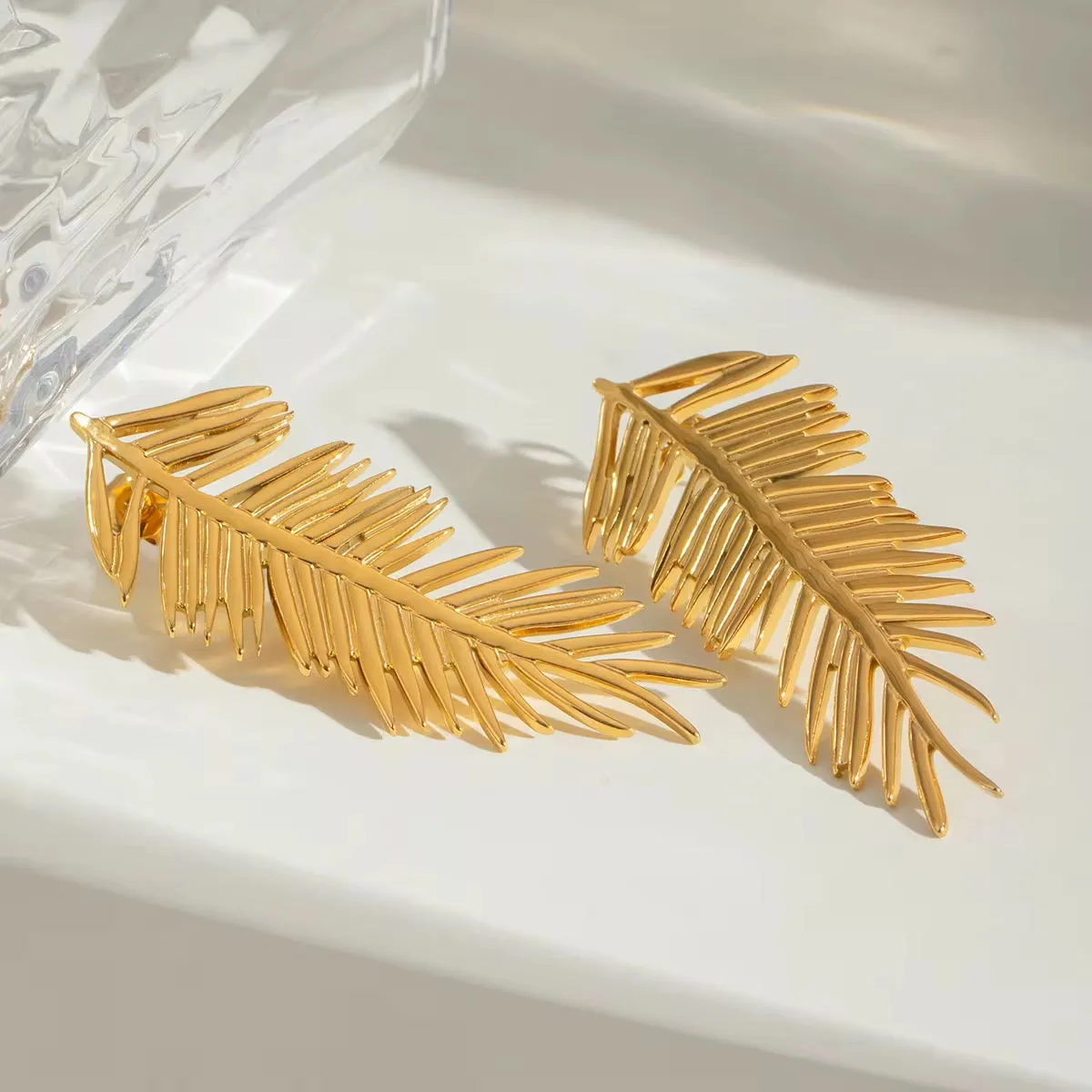 Statement Leaf Earrings