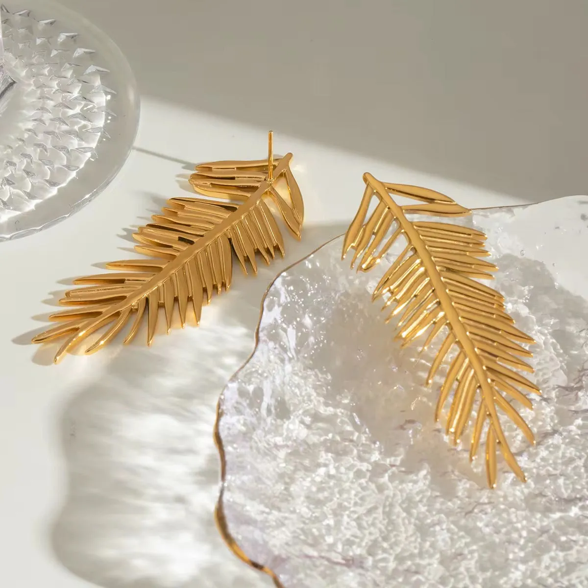 Statement Leaf Earrings