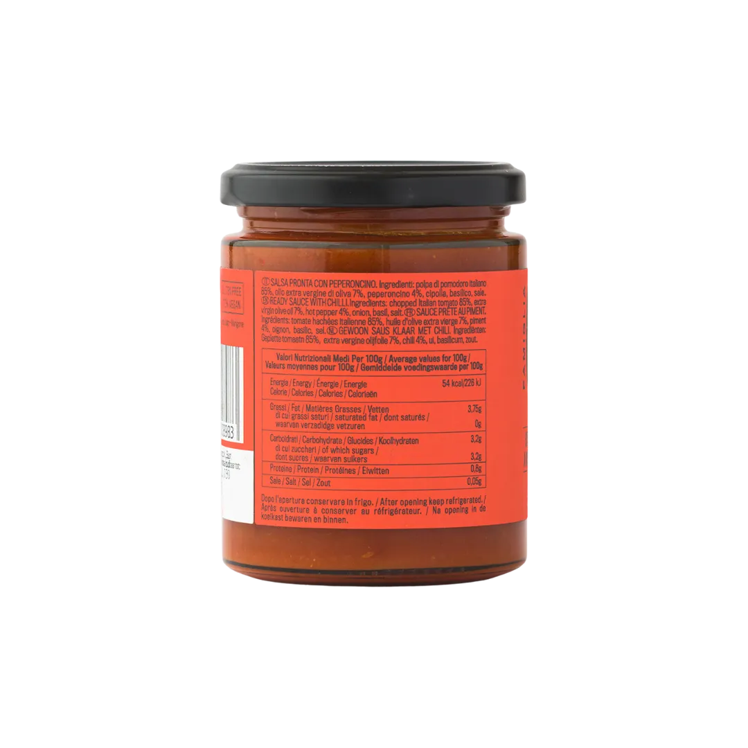 Sugo Con Peperoncini Calabresi - Ready Sauce With Chilli 6 x 270g