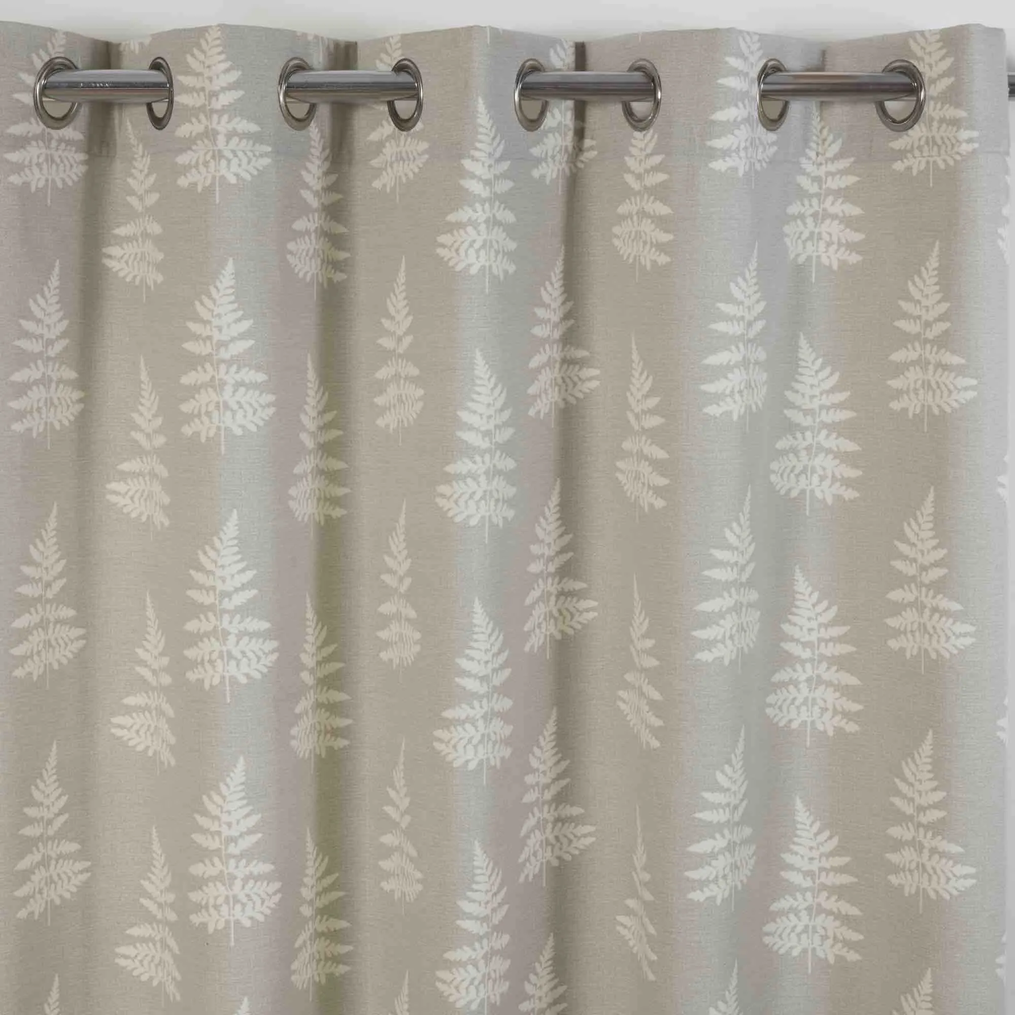 Sundour Esher Eyelet Curtains - Grey