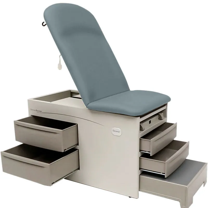 Table Exam Access High-Low 500lb 5 Year Warranty w/Pelvic Tilt Made in USA by Brewer