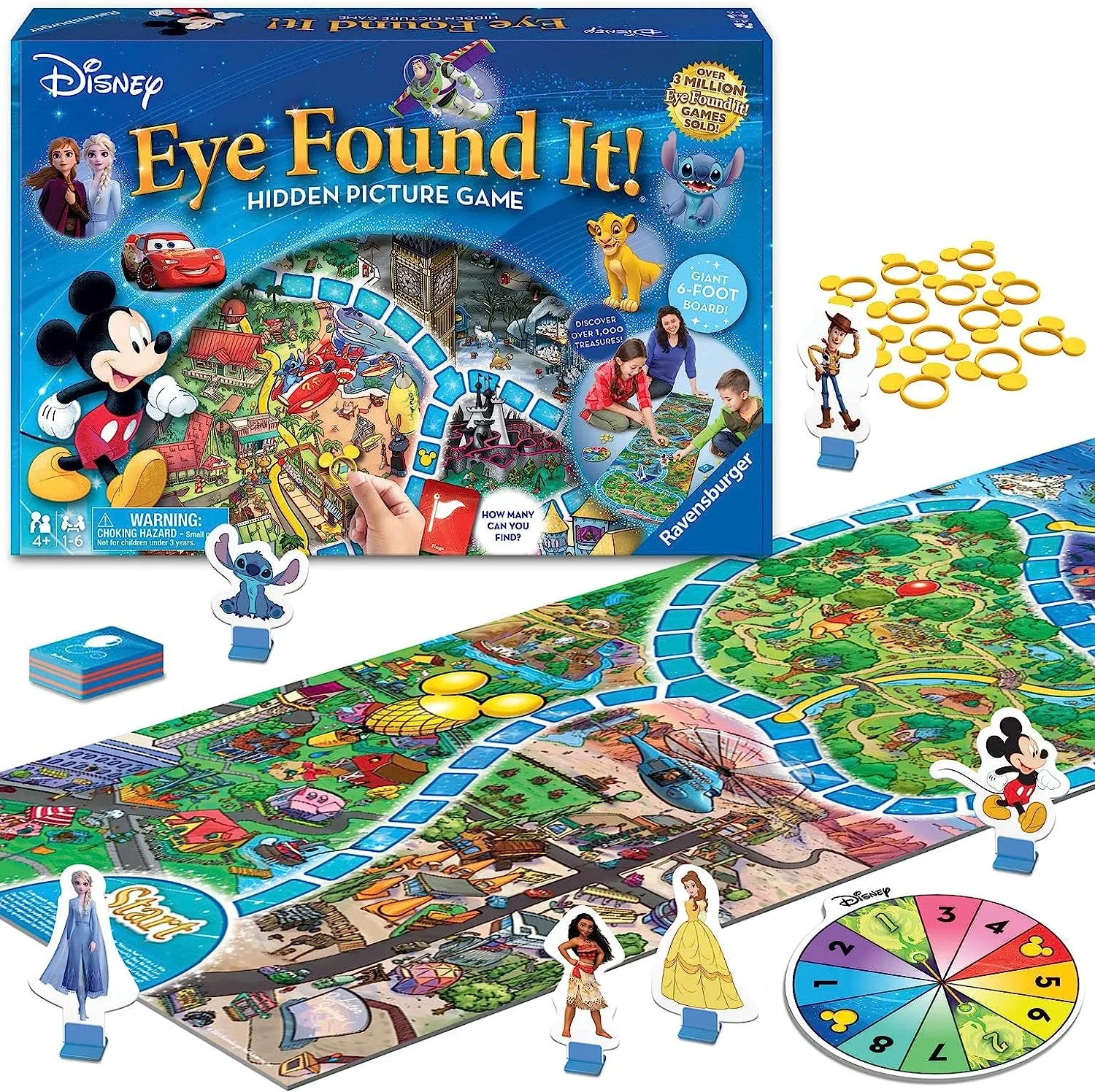 ThinkFun Disney Eye Found It!® Board Game