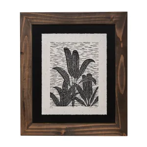'Ti' 2021 - Limited Edition Original Linocut (framed) 1/25