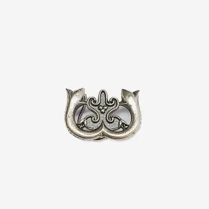 Triratna Nose pin, Pierced on by MOHA