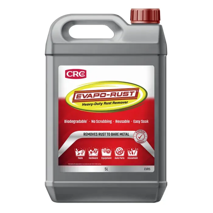 (Twin Pack) CRC 5L EVAPO-RUST RUST REMOVER EVR5
