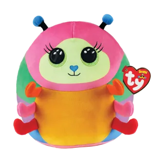 Ty Squish A Boo - Nessa the Multicolored Caterpillar