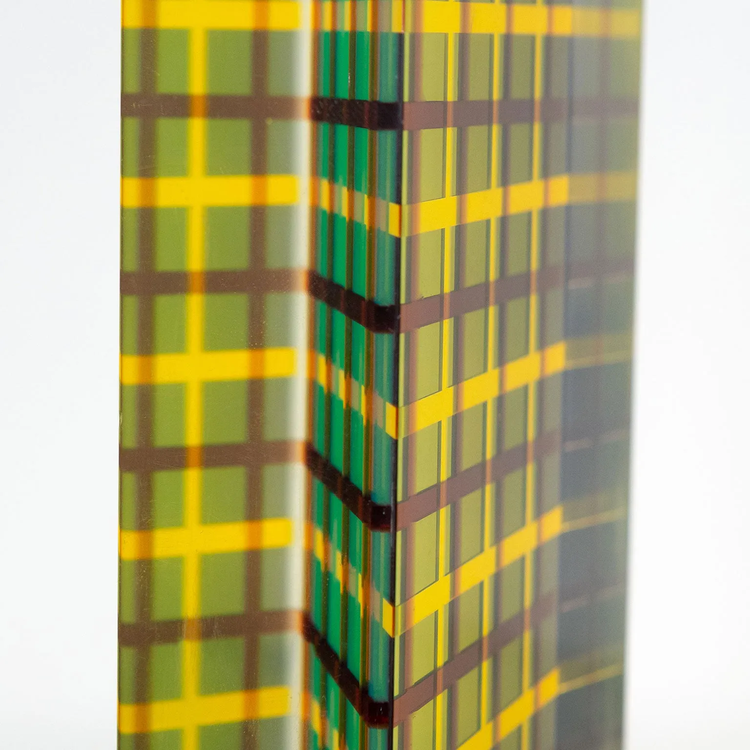 VASA MIHICH “ELECTRIC PLAID”, 1980