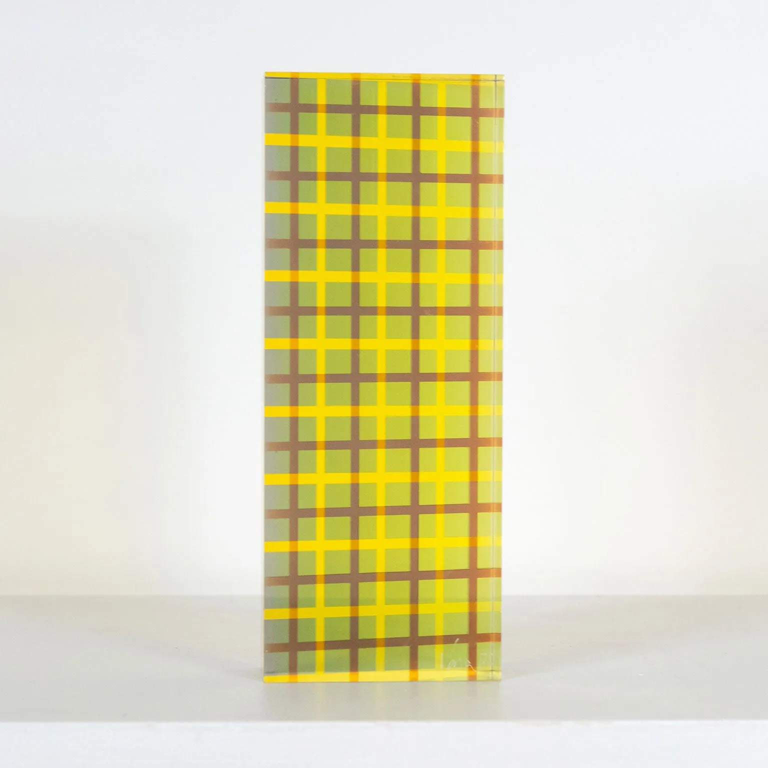 VASA MIHICH “ELECTRIC PLAID”, 1980