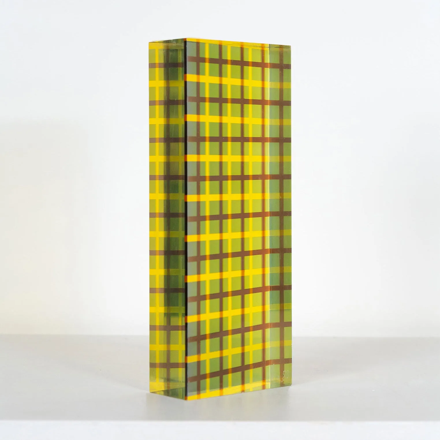 VASA MIHICH “ELECTRIC PLAID”, 1980
