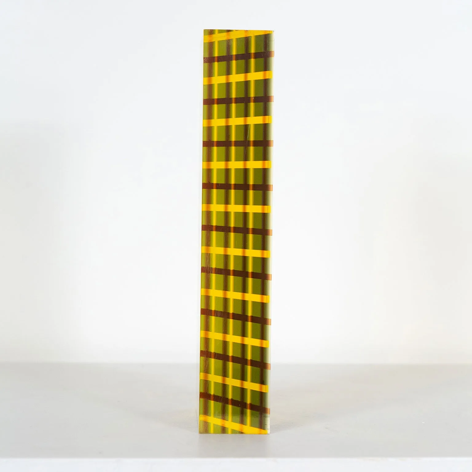 VASA MIHICH “ELECTRIC PLAID”, 1980